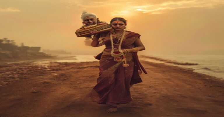 The Modern Shravan Kumar: Devoted Daughter-in-Law Carries Mother-in-Law on Sacred Kanwar Yatra