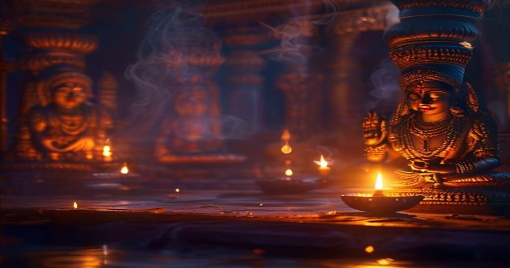 The Sacred Science of Night Worship: What Do Hindu Scriptures Say About Performing Puja After Sunset?
