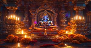Divine Mystery: The Sacred Indian Temple Where Devotees Reverently Offer Footwear to the Goddess