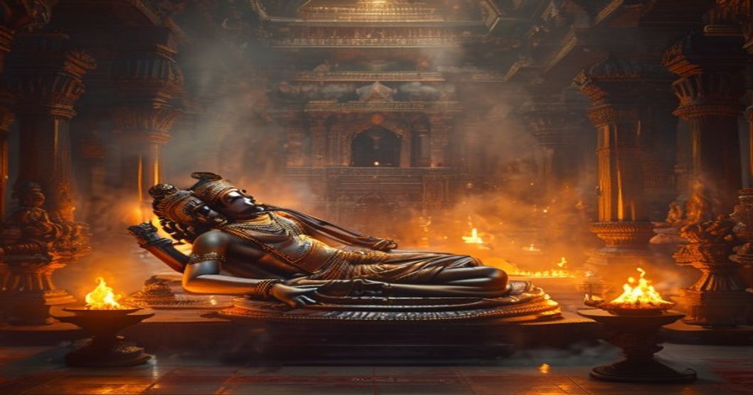 The Sacred Mystery of the Vishnu Temple Where the Deity Changes Posture Every Six Months