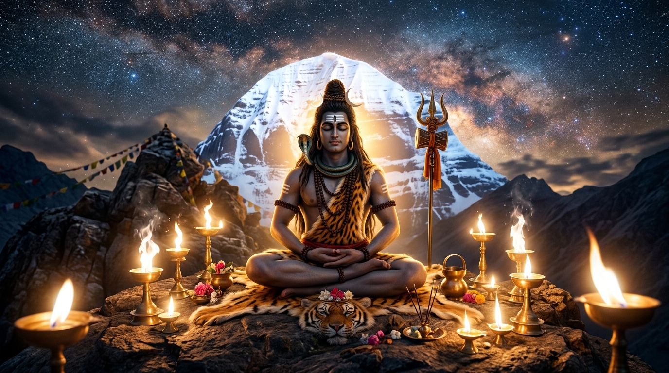 Karpura Gauram Shiva Mantra