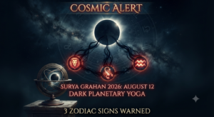 Cosmic Alert: Surya Grahan 2026 on August 12 Triggers Dark Planetary Yoga—3 Zodiac Signs Warned