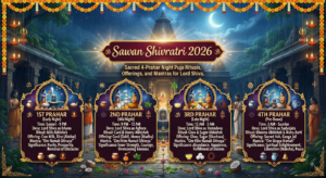 Sawan Shivratri 2026: Sacred 4-Prahar Night Puja Rituals, Offerings, and Mantras for Lord Shiva