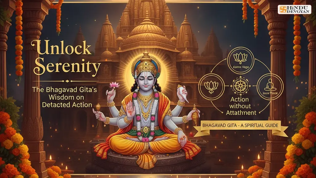 Unlock Inner Serenity: The Bhagavad Gita’s Wisdom on Detached Action