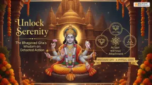 Unlock Inner Serenity: The Bhagavad Gita’s Wisdom on Detached Action