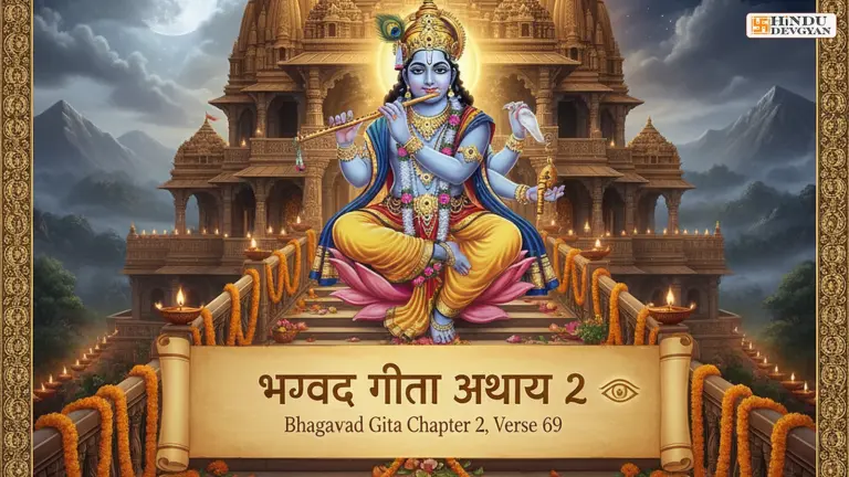 The Hidden Key to Awakening: Bhagavad Gita Chapter 2 Verse 69