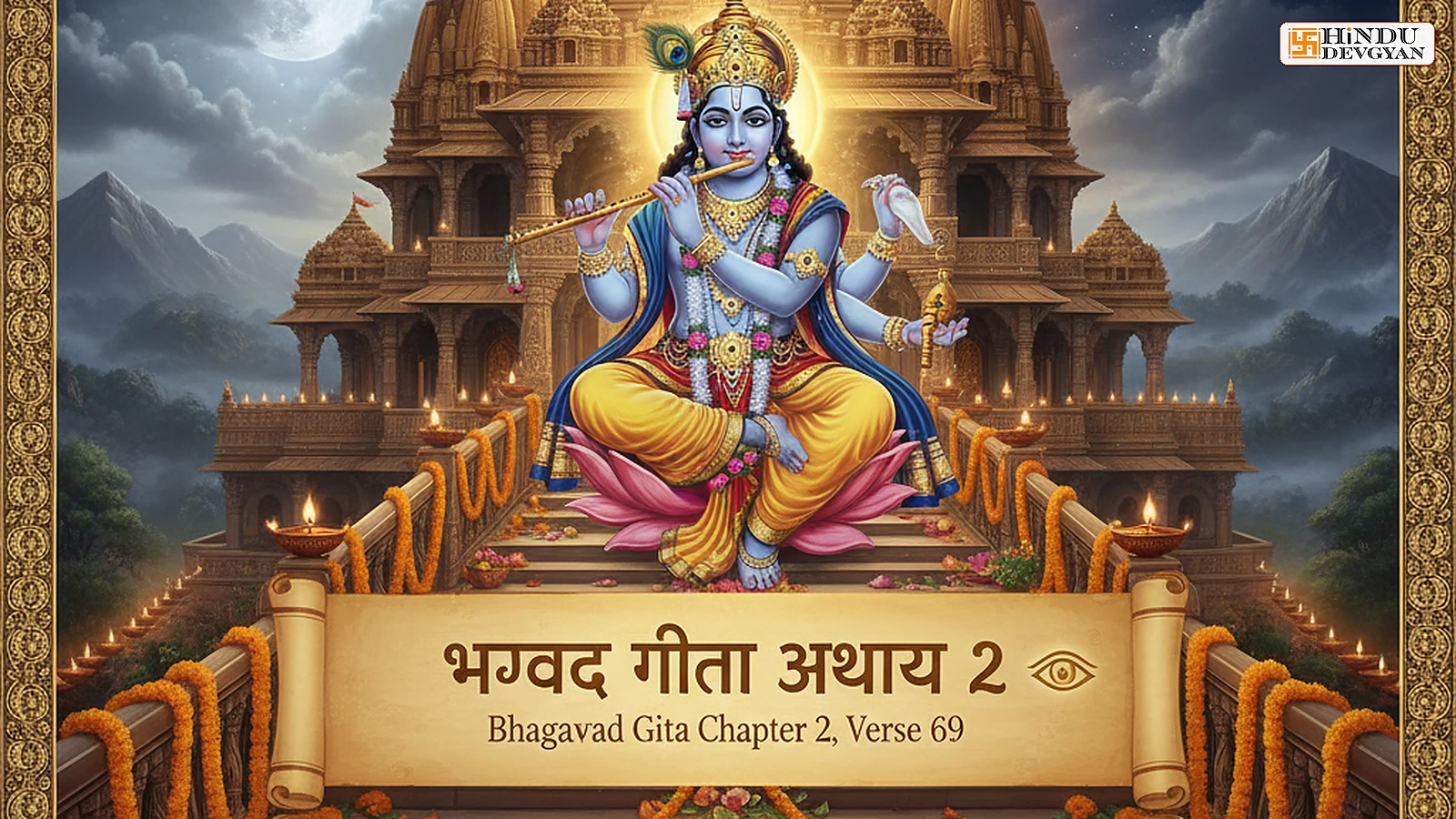 The Hidden Key to Awakening: Bhagavad Gita Chapter 2 Verse 69
