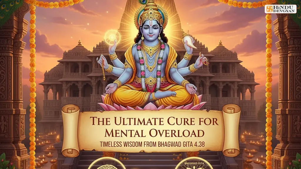 The Ultimate Cure for Mental Overload: Timeless Wisdom from Bhagavad Gita 4.38