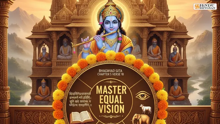 Master Equal Vision: Bhagavad Gita Chapter 5 Verse 18 Reveals the Secret to Spiritual Peace