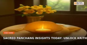 Sacred Panchang Insights Today: Unlock Krithika Nakshatra & Navami Power