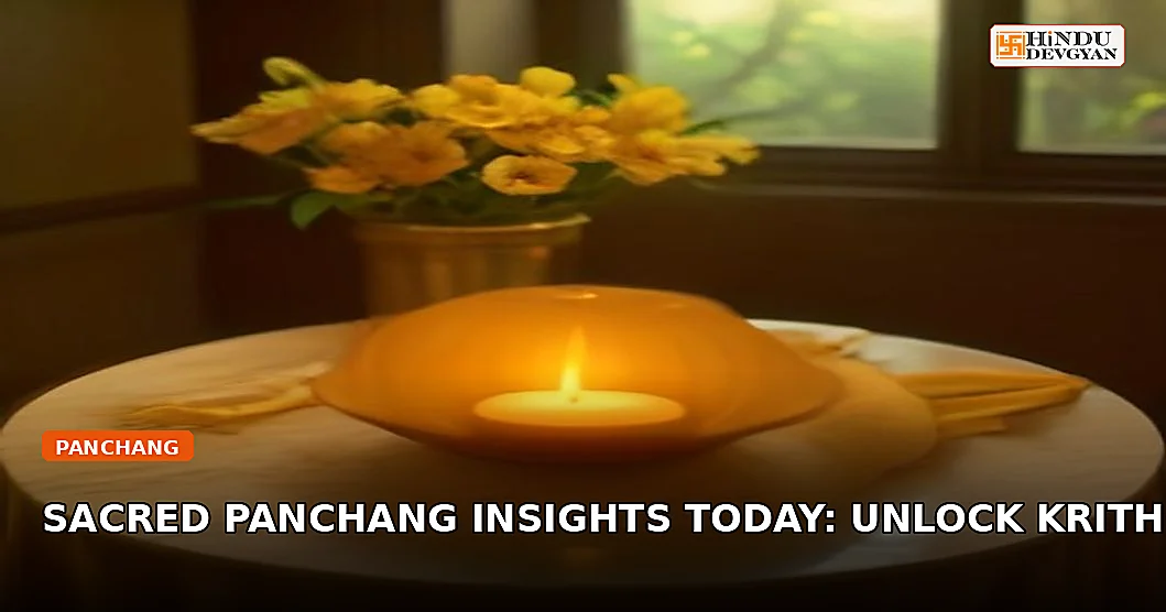 Sacred Panchang Insights Today: Unlock Krithika Nakshatra & Navami Power