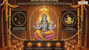 Sacred Daily Panchang: Harnessing Purva Bhadrapada Nakshatra & Chaturthi Divine Energies