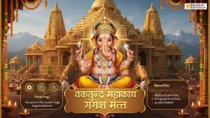 Vakratunda Mahakaya Ganesh Mantra