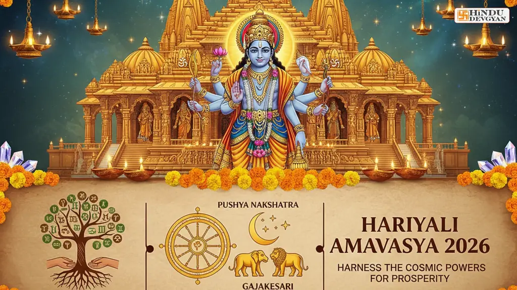 Hariyali Amavasya 2026: Harness the Cosmic Powers of Pushya Nakshatra and Gajakesari Yoga for Zodiac Tree Planting
