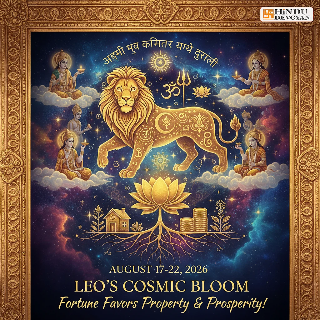 August 17-22, 2026: Leo’s Cosmic Bloom – Fortune Favors Property & Prosperity!