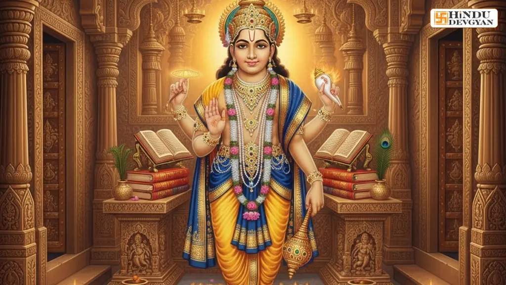 Lord Hayagriva, the horse-headed deity of divine knowledge