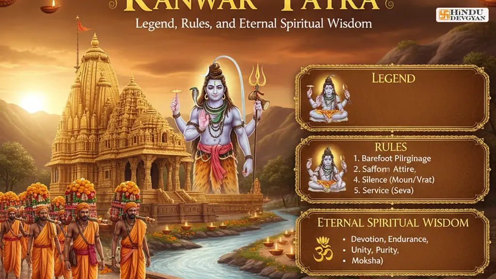 Unveiling the Sacred Origins of Kanwar Yatra: Legend, Rules, and Eternal Spiritual Wisdom