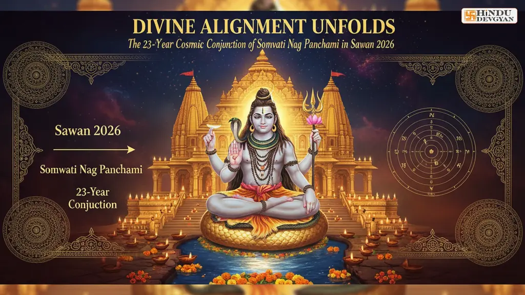 Divine Alignment Unfolds: The 23-Year Cosmic Conjunction of Somvati Nag Panchami in Sawan 2026