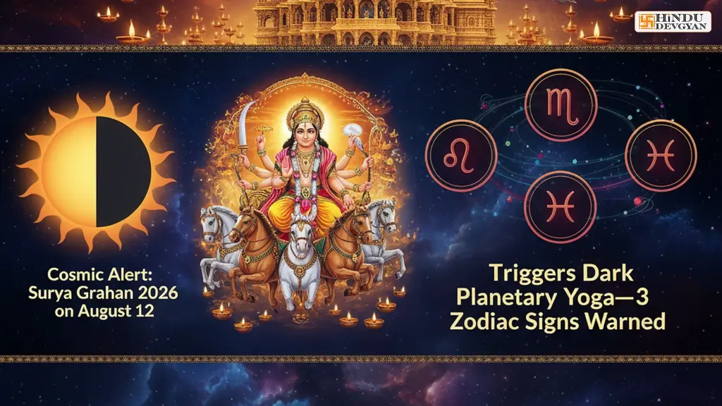 Cosmic Alert: Surya Grahan 2026 on August 12 Triggers Dark Planetary Yoga—3 Zodiac Signs Warned