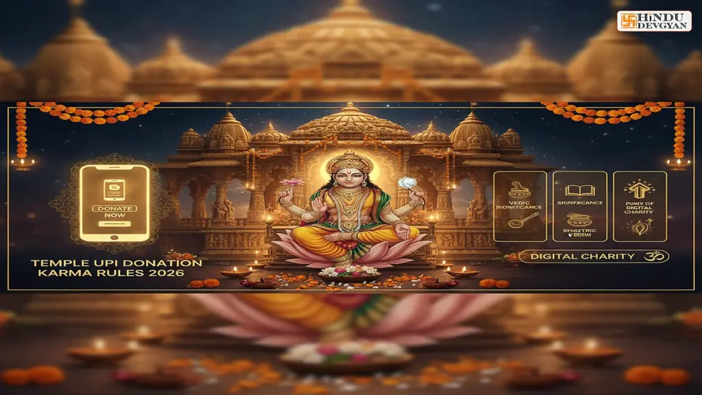 Temple UPI Donation Karma Rules 2026: Vedic Significance, Shastric Vidhi & Punya of Digital Charity