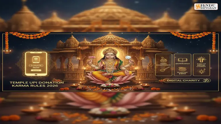 Temple UPI Donation Karma Rules 2026: Vedic Significance, Shastric Vidhi & Punya of Digital Charity