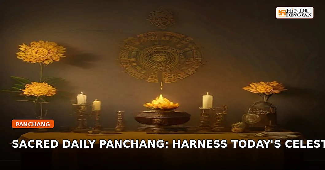 Sacred Daily Panchang: Harness Today’s Celestial Power of Ashlesha & Pratipada