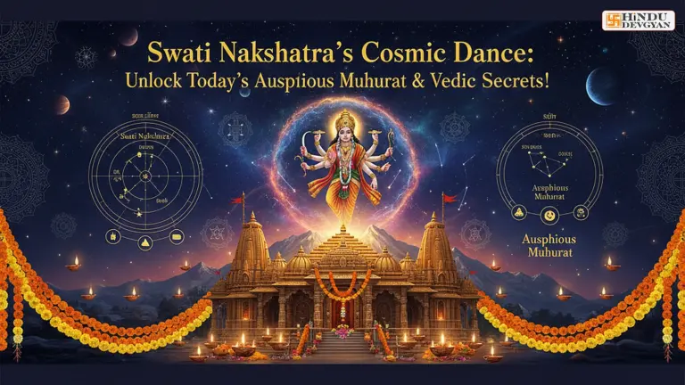 Swati Nakshatra’s Cosmic Dance: Unlock Today’s Auspicious Muhurat & Vedic Secrets!