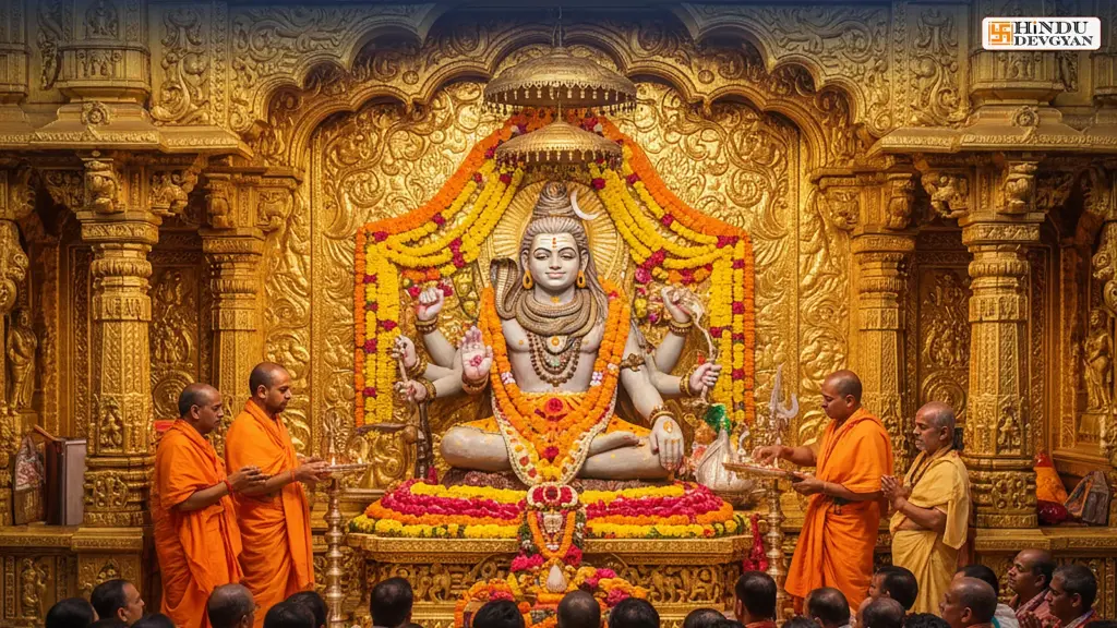 Divine Awakening at Ujjain: Throngs of Devotees Gather at 3 AM for Sawan’s First Bhasma Aarti and Sacred Bhang Shringaar