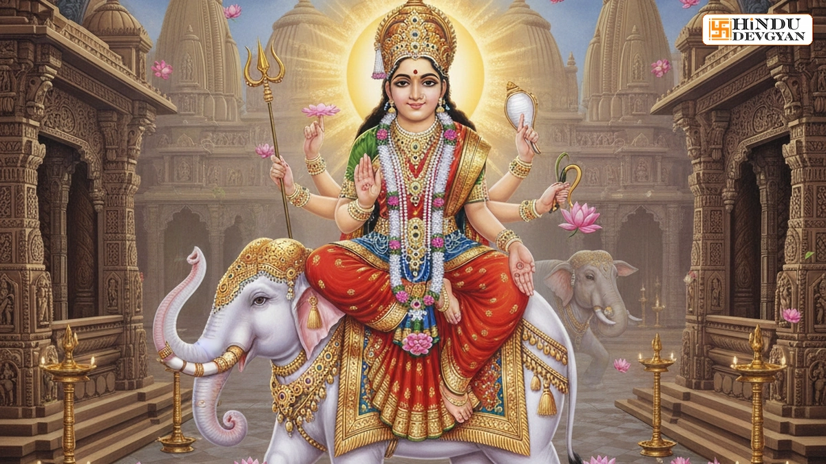 Shardiya Navratri 2026: Maa Durga Arrives on Elephant! The 1 Departure Secret & Sacred Vidhi to Know