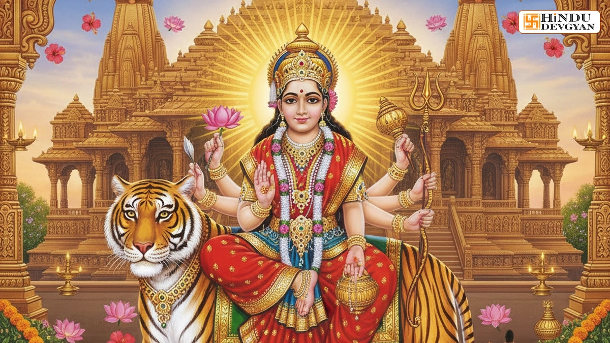 Navratri Day 4 (2026): Maa Kushmanda Puja, The Bhadra Mistake to AVOID & Sacred Vidhi