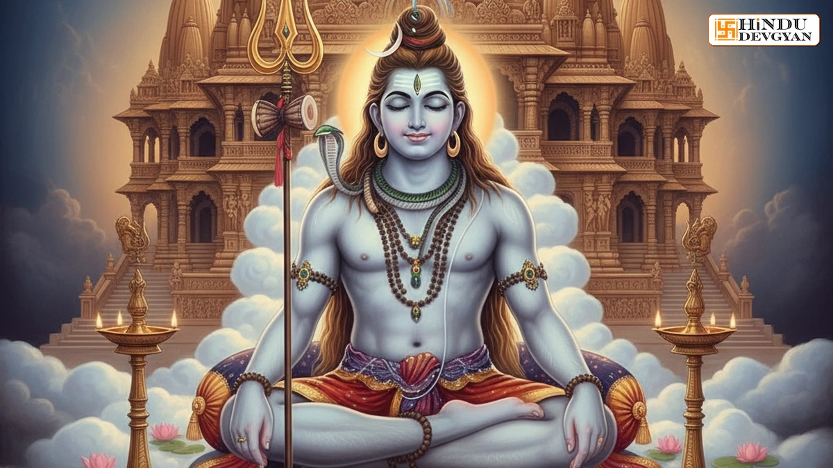 Traditional depiction of Lord Shiva, embodying the powerful Shiva Maha Mrityunjaya Benefits.